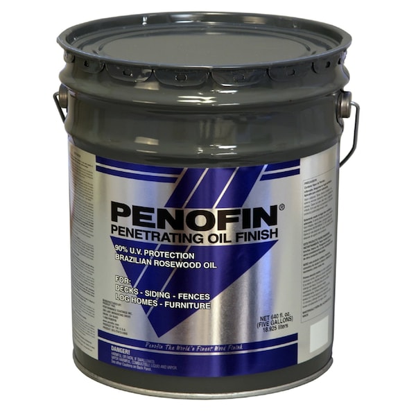 Semi-Transparent Western Red Cedar Oil-Based Penetrating Wood Stain 5 gal